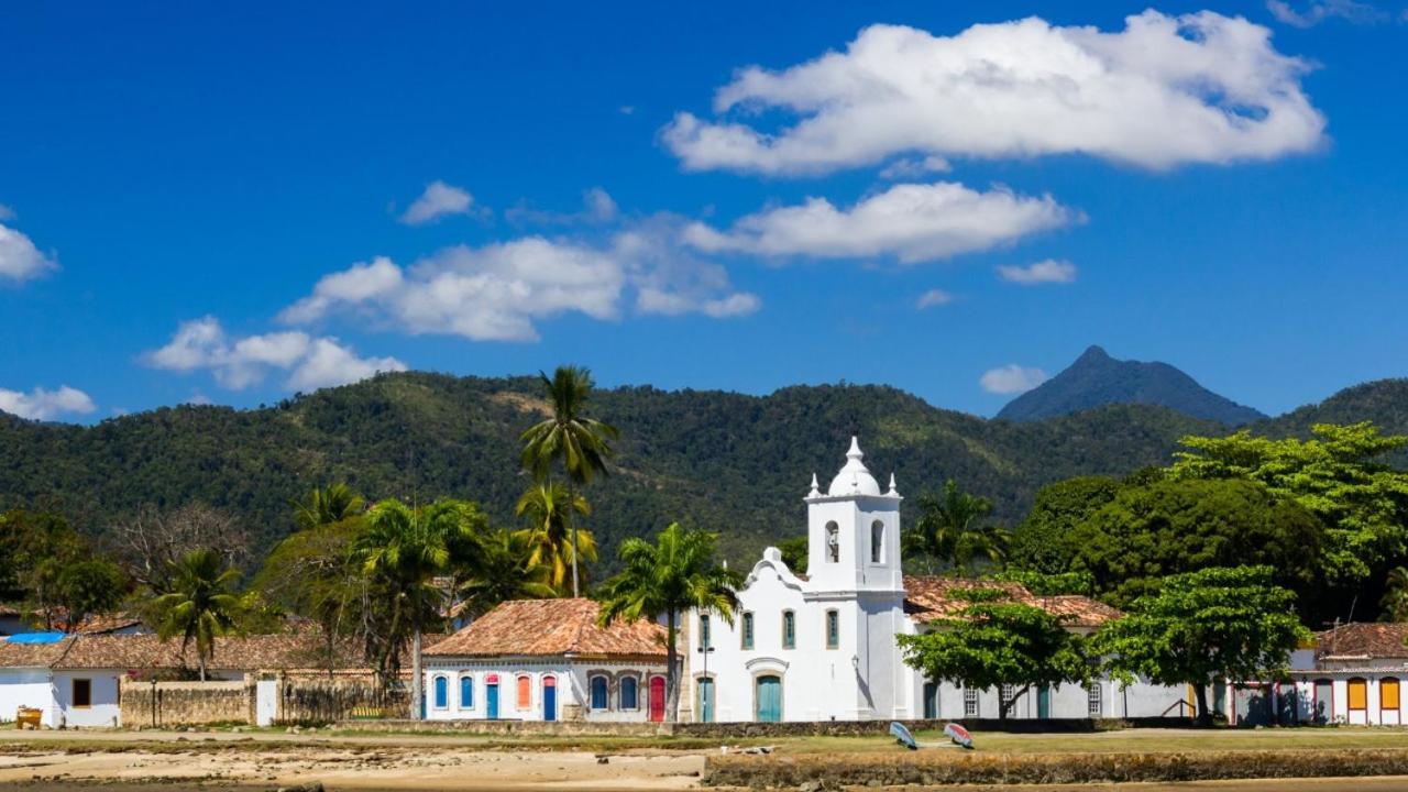 パラチ Refugio Ouro Fino 2 Kitnets Casas E Apartamentoヴィラ エクステリア 写真