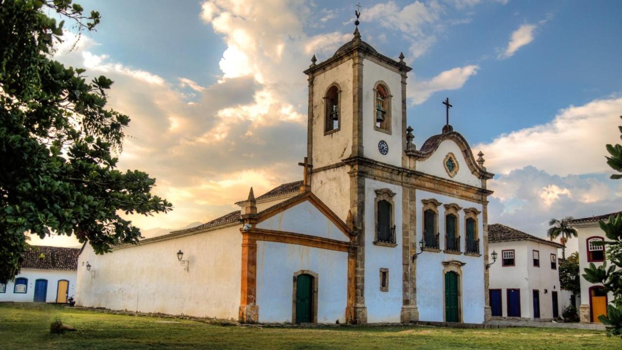 パラチ Refugio Ouro Fino 2 Kitnets Casas E Apartamentoヴィラ エクステリア 写真